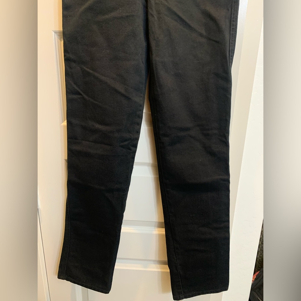 Like New Vintage Rockies Rocky Mountain 26/3 Western Jeans Black y2k 90s long - Picture 9 of 11